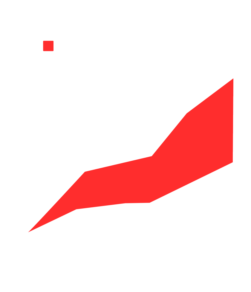 Gráfico de crescimento comparando a agência de marketing para hotéis Reprotel com outras agências.